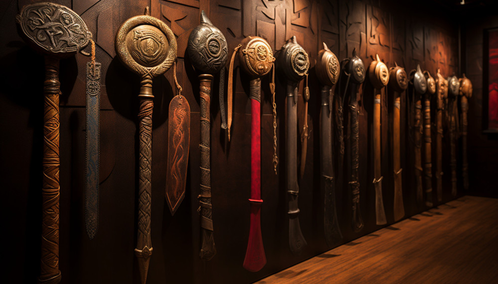 ¿Qué características distintivas diferencian un hacha de batalla vikinga de otros tipos de hachas medievales ?